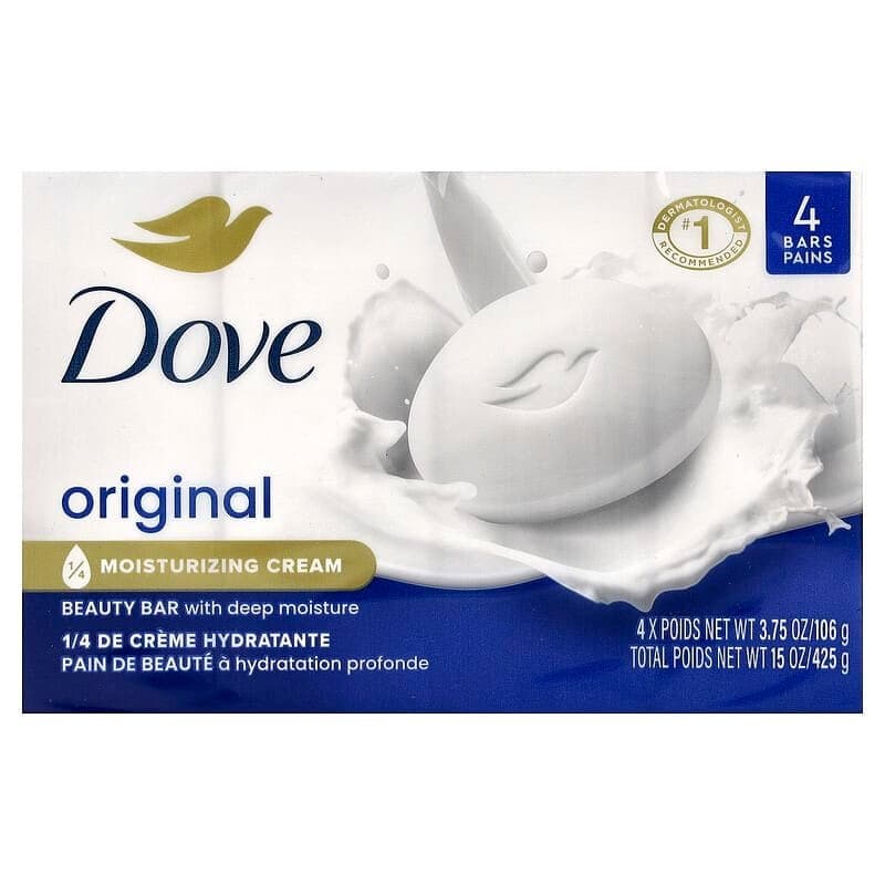 DOVE ORIGINAL BEAUTY BAR SOAP