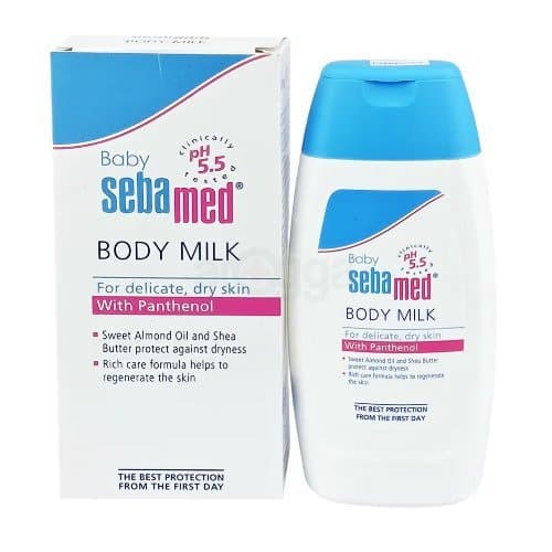 BABY SEBAMED BODY MILK (WITH PANTHENOL) 400mls
