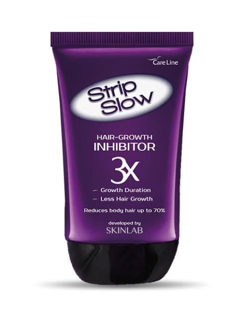 CARELINE STRIP SLOW HAIR GROWTH INHIBITOR