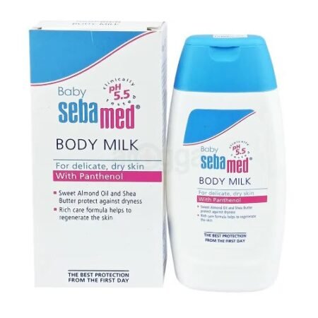 BABY SEBAMED BODY MILK (WITH PANTHENOL) 400mls