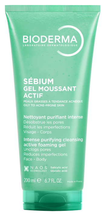 BIODERMA SEBIUM GEL MOUSSANT ACTIF-200ml