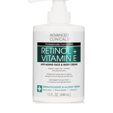 ADVANCED CLINICAL RETINOL+ VITAMIN E BODY CREAM