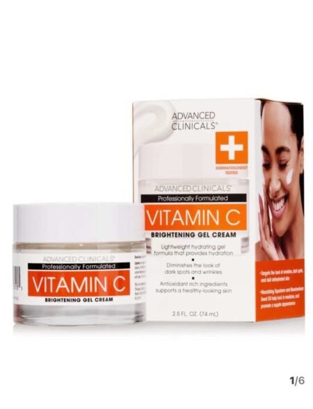 ADVANCED CLINICAL VITAMIN C GEL FACE CREAM.